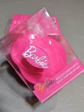 Barbie Miniso Comfort Massager Shampoo Brush Pink Compact Portable Travel